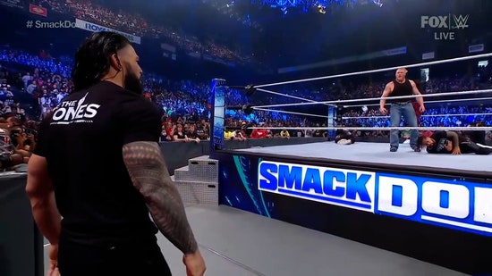 he Bloodline can't hold off Brock Lesnar ahead of Crown Jewel